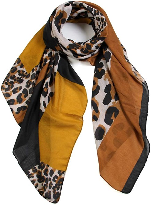 STYLECASTER | Coachella Fashion Trends 2020 | animal print scarf