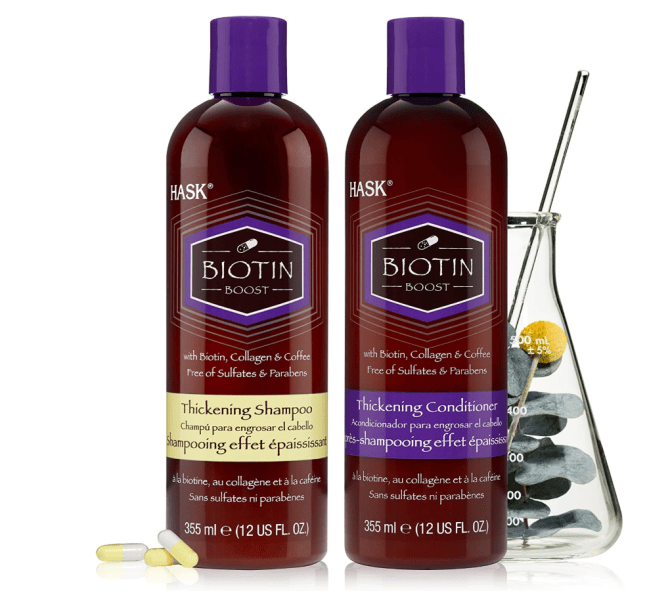 HASK BIOTIN BOOST Shampoo and Conditioner