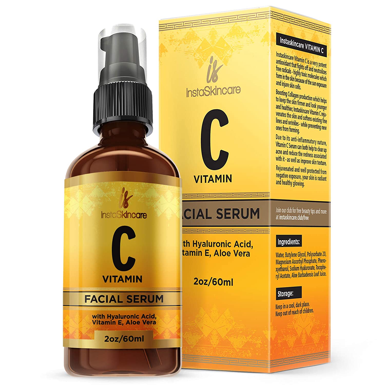 InstaSkincare vitamin C serum amazon