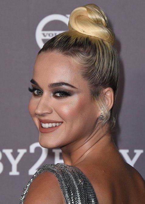 katy perry dark roots blonde hair
