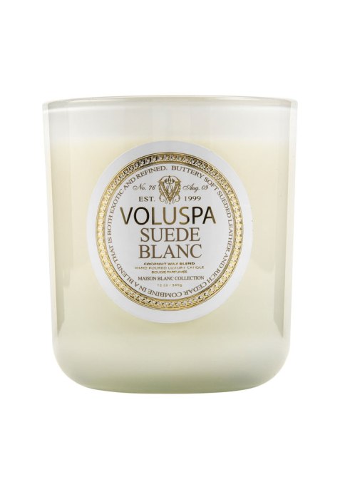 Voluspa Suede Blanc Candle
