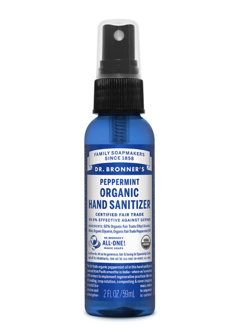 Dr Bronners Organic Hand Sanitizer Spray