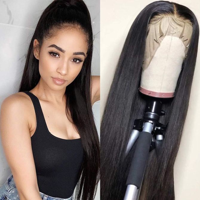 Flady 150% Density Straight Hair Wig