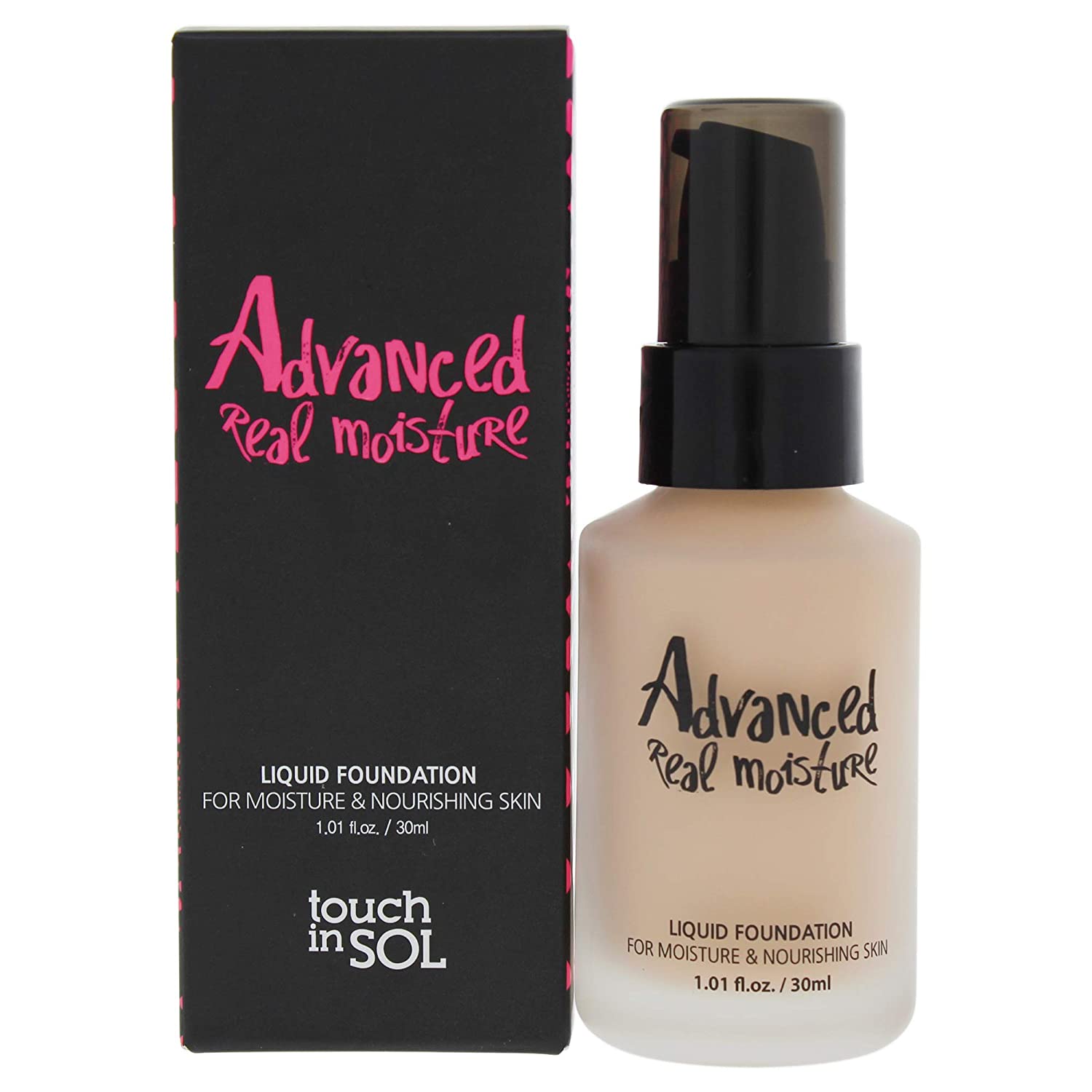 TOUCH IN SOL Advanced Real Moisture Liquid Foundation