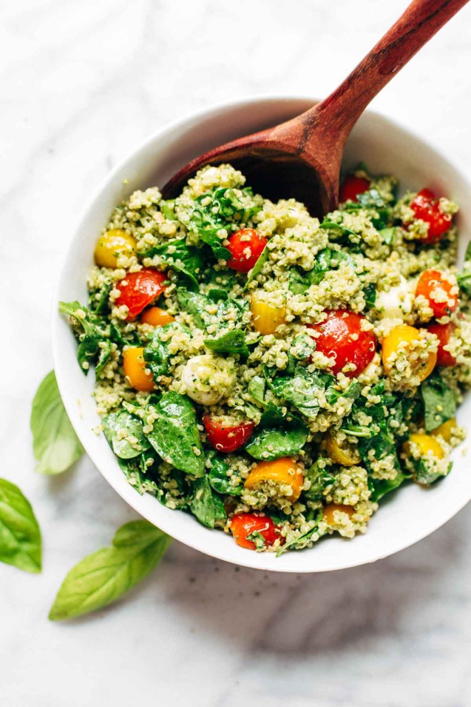 STYLECASTER | easy summer salads | green goddess quinoa salad