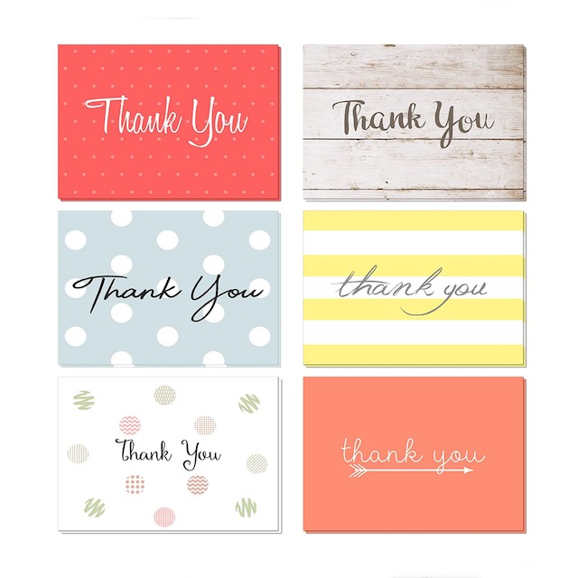 Oaklyn Thank You Cards Set