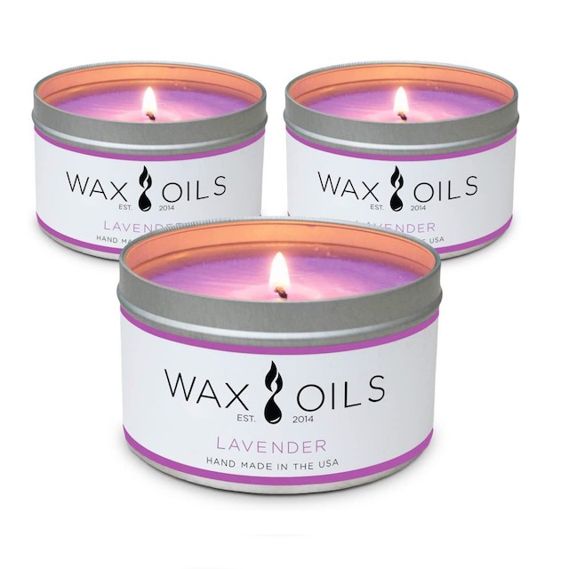 Wax and Oils Soy Wax Aromatherapy Scented Candles