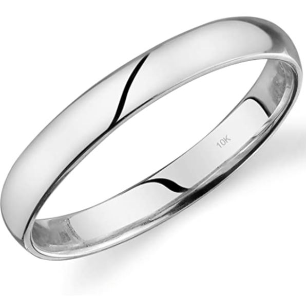 Tesori & Co 10k wedding band amazon
