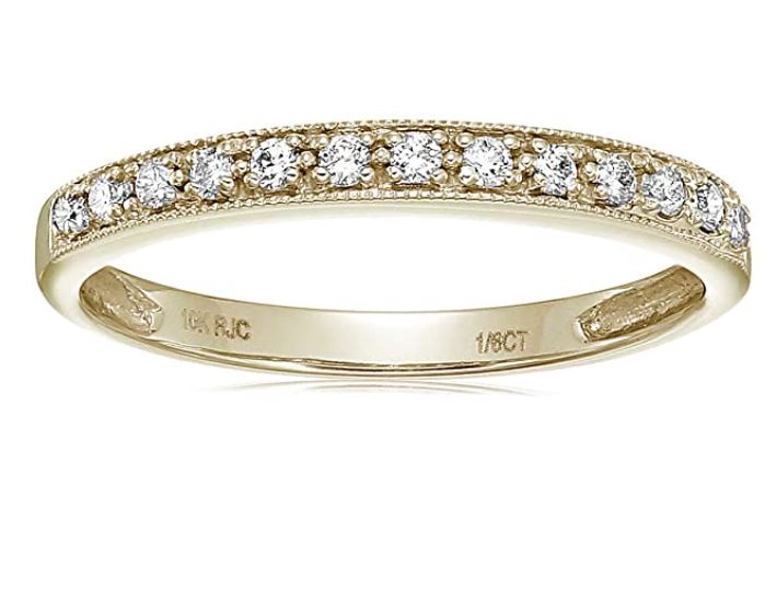 Vir Jewels 1/6 cttw Petite Diamond Wedding Band