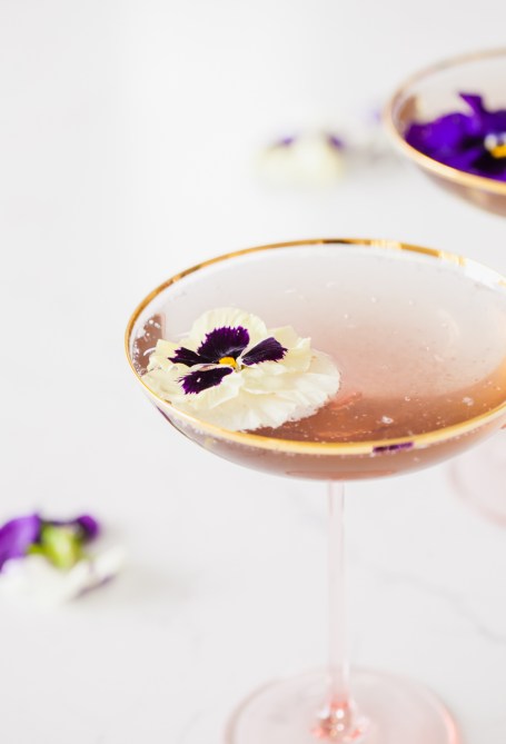 STYLECASTER | creative cocktail recipes | Champs de Violette
