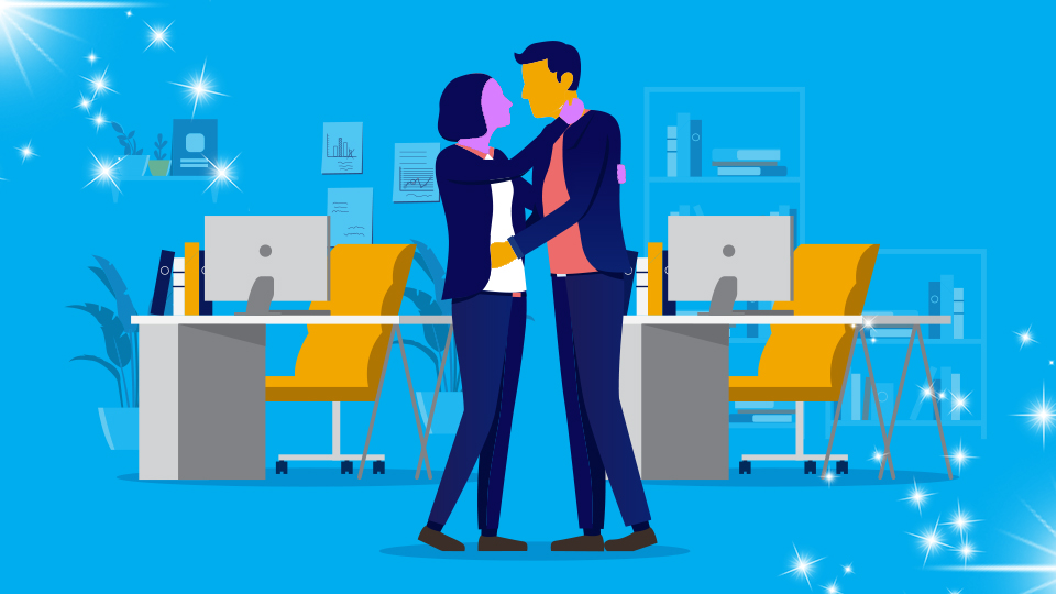 STYLECASTER | hooking up with co-workers