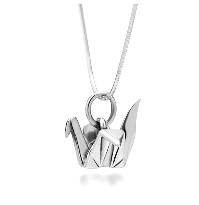 925 Sterling Silver Origami Bird