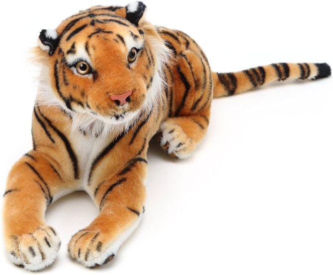 Joe Exotic Halloween Costume: Stuffed Tiger