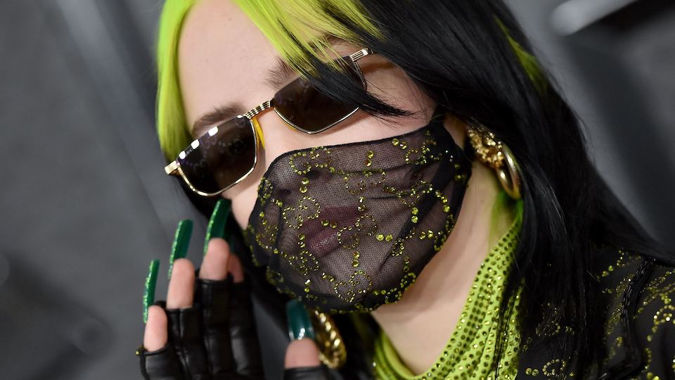 STYLECASTER | Billie Eilish Nike Air Mint or Pink