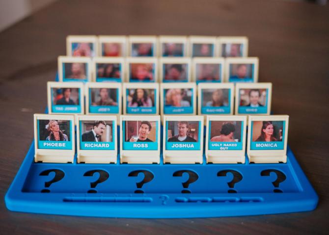 'Friends' Guess Who Game