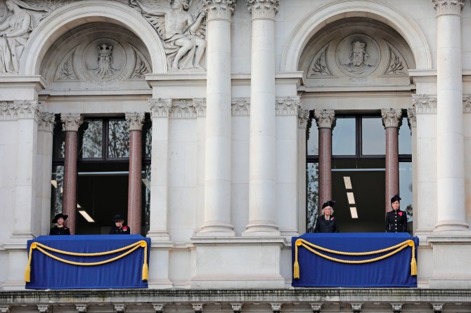Kate Middleton, Queen Elizabeth II Remembrance Sunday