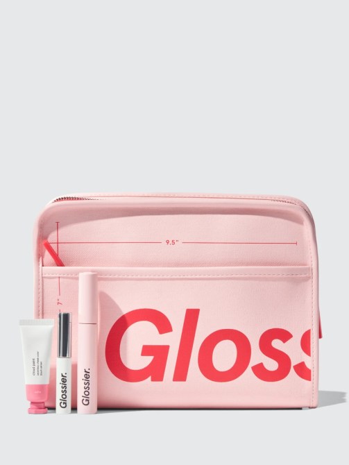 Glossier Makeup Set + Beauty Bag