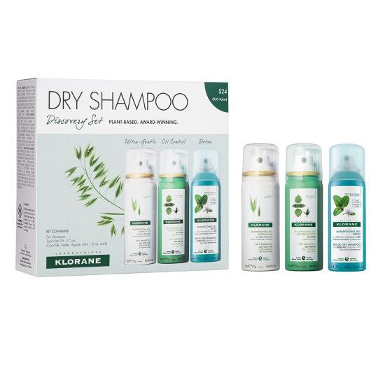 Klorane Dry Shampoo Discovery Set
