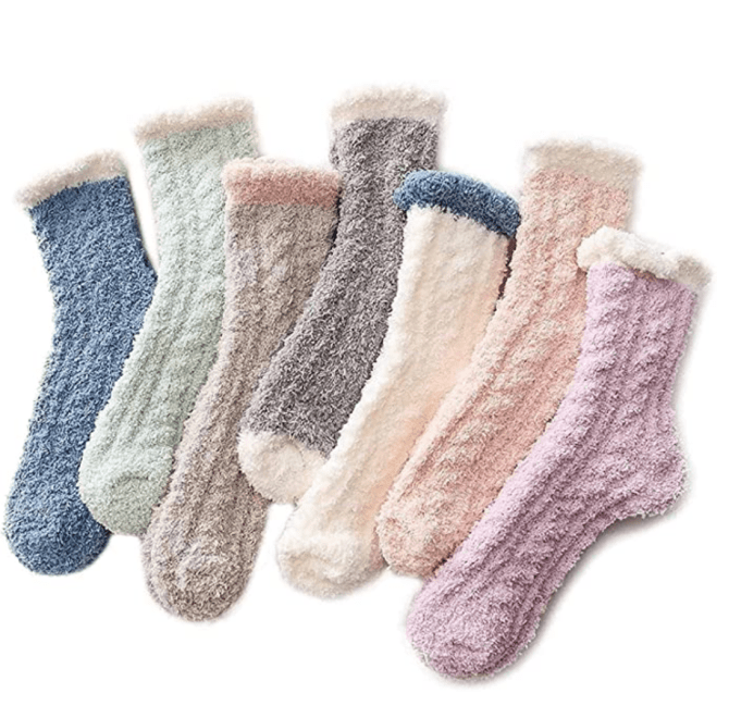 Stylecaster | Fuzzy Socks