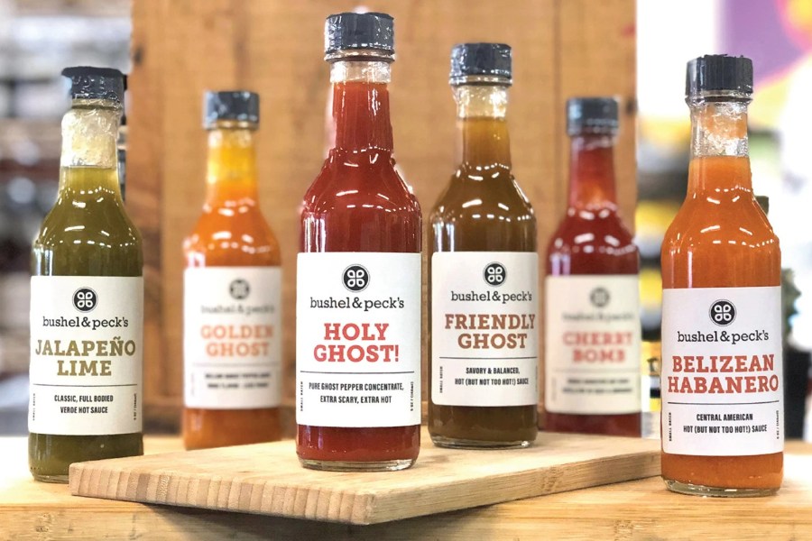 B&P's Hot Sauce Rainbow Six Pack Etsy