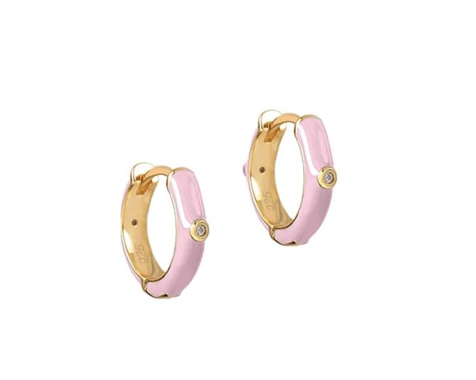 STYLECASTER | Enamel Jewelry Trend