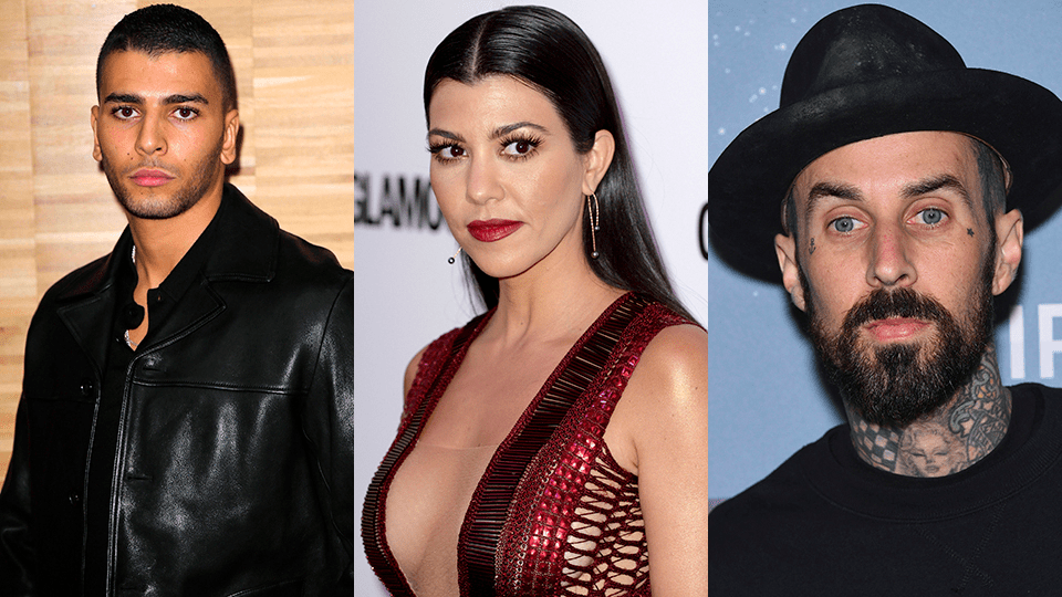 Younes Bendjima, Kourtney Kardashian, Travis Barker