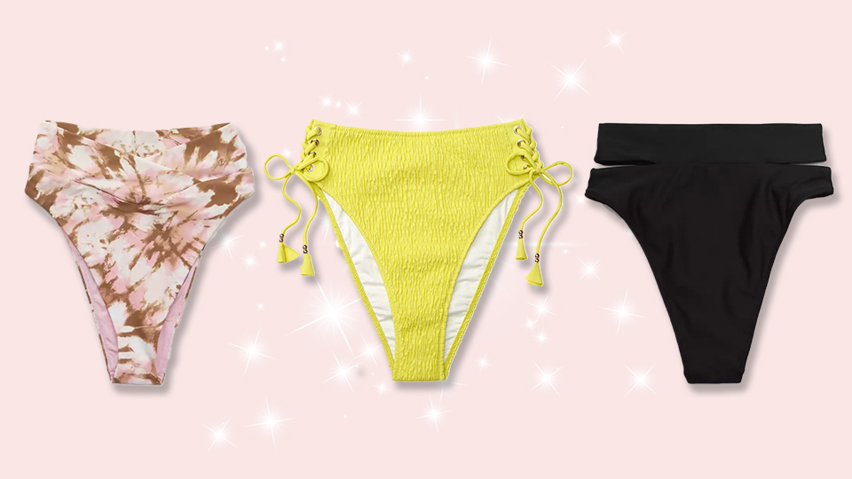 STYLECASTER | High Waisted Bikini Bottoms