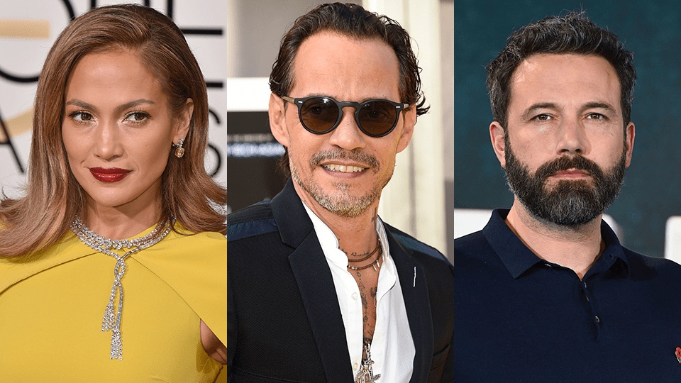 Jennifer Lopez, Marc Anthony, Ben Affleck