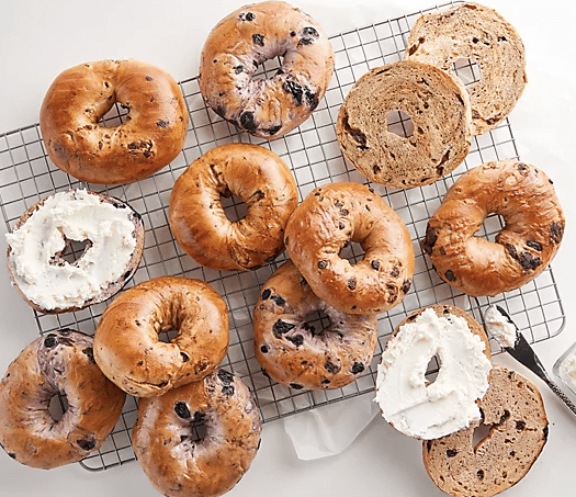 Just Bagels (24) 4 oz. NYC Kettle Boiled Bagel Sampler