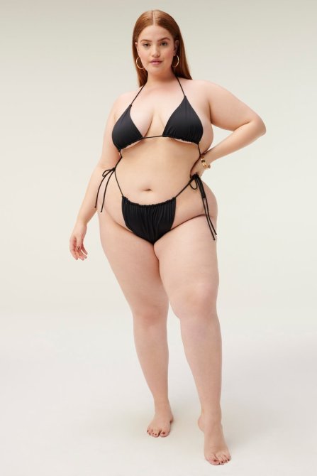 STYLECASTER | Bella Hadid Black Bikini