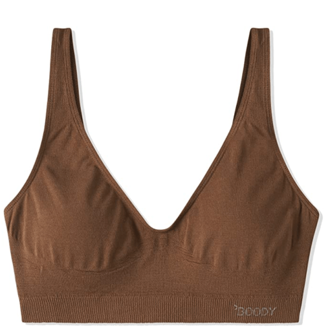Boody Body EcoWear Women's Shaper Bra in Brown