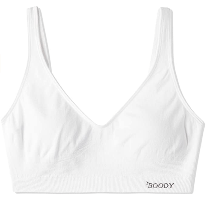 Boody Body EcoWear Women's Shaper Bra in White