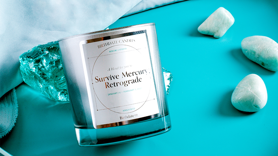 STYLECASTER | Mercury Retrograde Candle