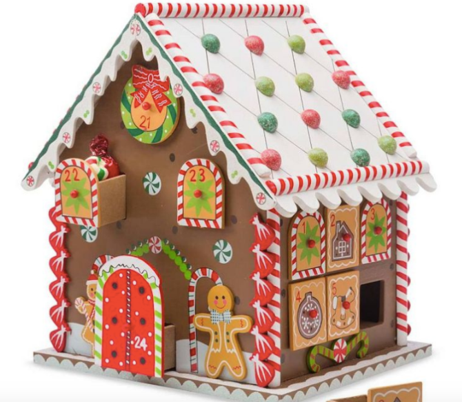 Gingerbread Advent House