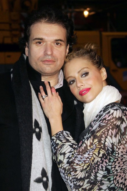 Brittany Murphy and husband Simon Monjack