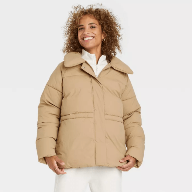 A New Day Matte Puffer Jacket