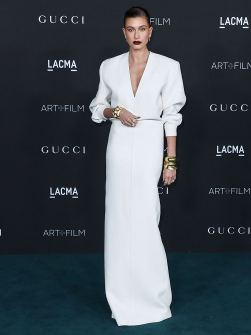 STYLECASTER | Hailey Bieber LACMA Gala