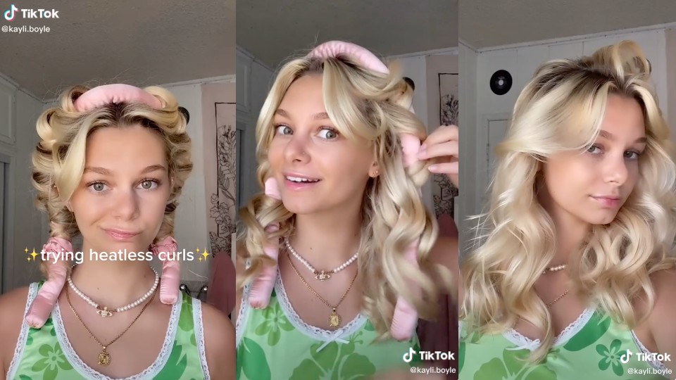 TikTok Users Found The Best Way to Get Heatless Curls