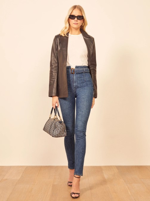 Reformation Kayo High & Skinny Jeans