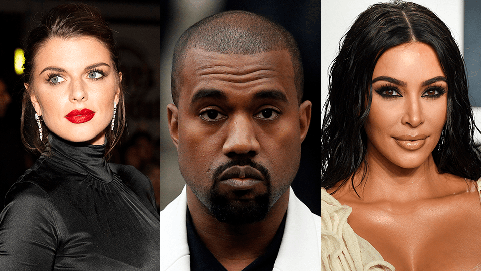 Julia Fox, Kanye West, Kim Kardashian