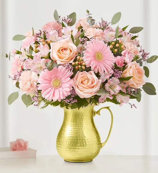 Virgo - Blushing Beauty Medley Bouquet