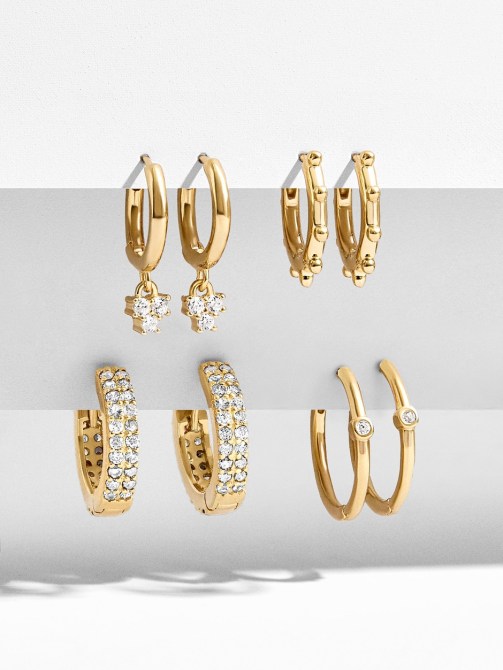 Liza 18K Gold Earring Set