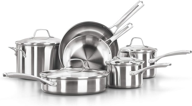 Calphalon Classic Stainless Steel Pots and Pans Amazon
