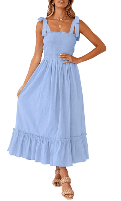 Zesica Boho Maxi Dress Amazon