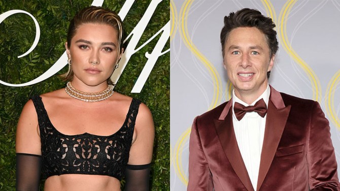 Florence Pugh Zach Braff