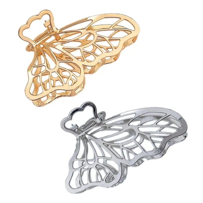 BeeGift Large Metal Hair Claw Clips (2 pcs) Amazon