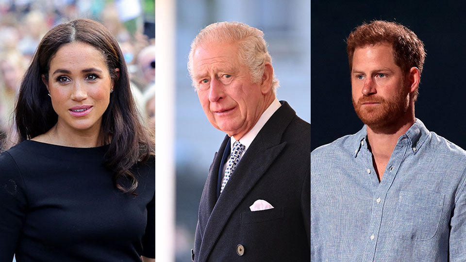 King Charles, Meghan Markle, Prince Harry