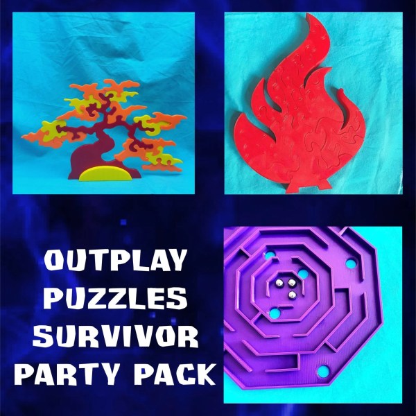 Survivor Puzzle Party Pack Etsy