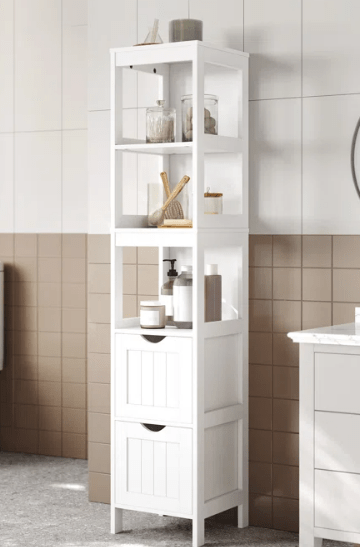 Oxfordshire Freestanding Linen Cabinet