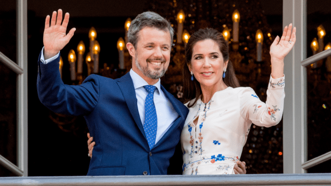 Crown Prince Frederik and Crown Princess Mary